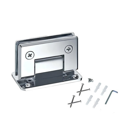 Standard Duty Hinge Bevel Edge With Philips Screws,Allen Screws And Allen Key Bright Chrome Finish