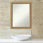 Yanley Closed Corner Frame Flat Wall Mirror