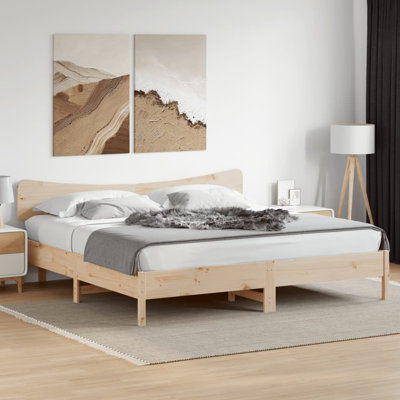 Meleka Solid Wood Headboard