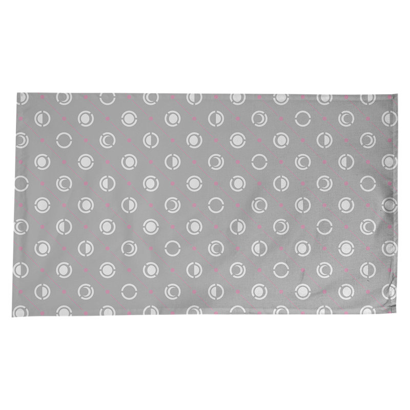 Nappe des phases de lune classiques, Gris/rose/blanc