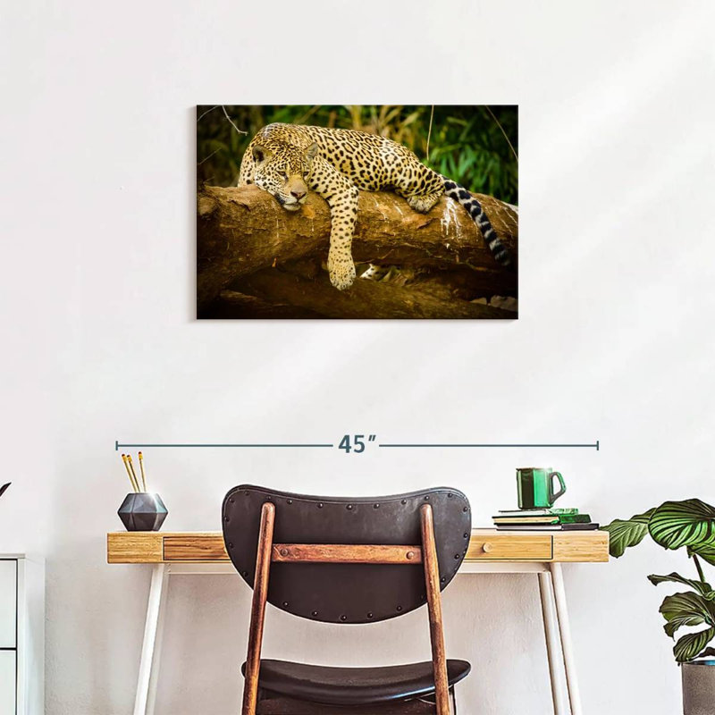 Brampt Pantanal Jaguar, 20" H x 30" W