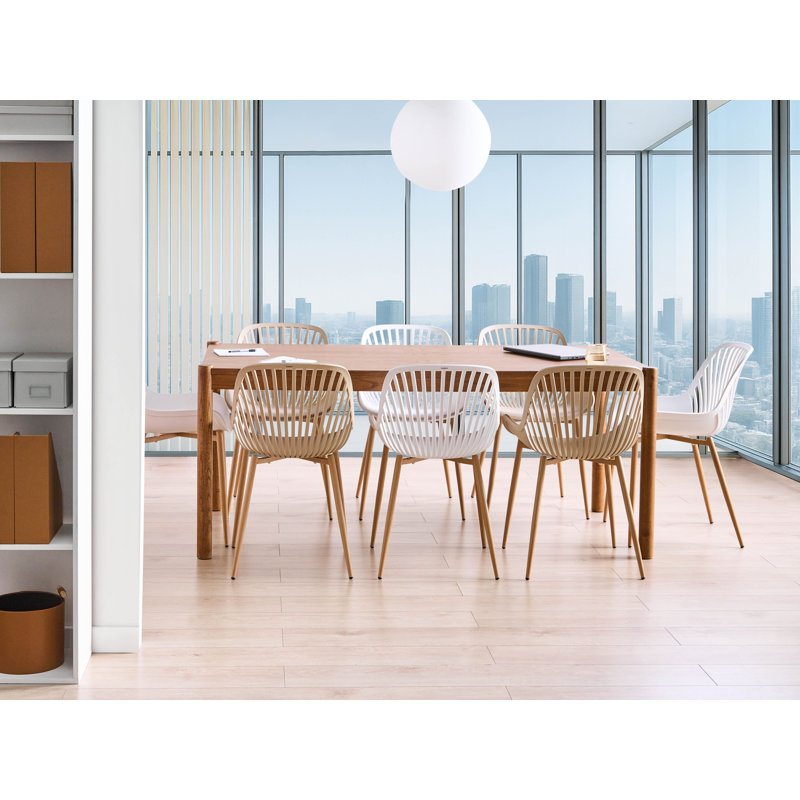 Solid Wood Base Dining Table