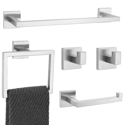 Ensemble de quincaillerie de salle de bain 5 pièces (ensemble de 5)