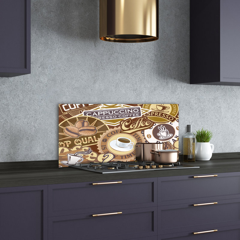 50cm W x 100cm L Glass Peel and Stick Panel