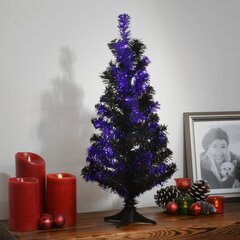 Purple Christmas Decor 16k Realistic Green Christmas Tree Gray