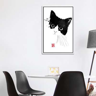 Impish Cat by Péchane - Painting on Canvas
