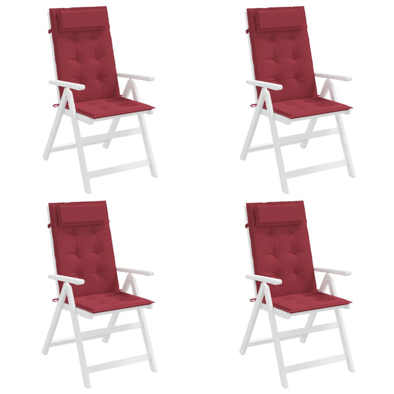 Davilyn Outdoor 1.2'' Dining Chair Seat / Back Cushion, Anthracite