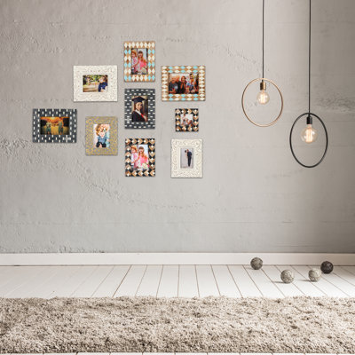 Kinley White Single Picture Frame