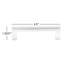 Carré 4" Center to Center Bar Pull-38346289