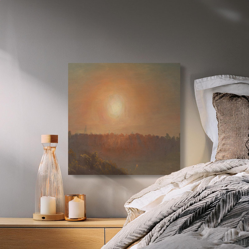 Mayon Wrapped Canvas Print Set, 20x20