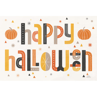 " Retro Halloween I " by Laura Marshall