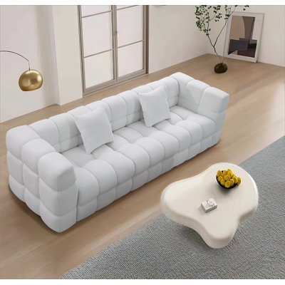 Canapé modulaire à accoudoirs carrés 105,5 po