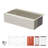 36 Drop In Farmhouse Sink Workstation - 36*22*10 Inch Kitchen Sink Stainless Steel 16 Gauge Topmount Apron Front Kitchen Sink