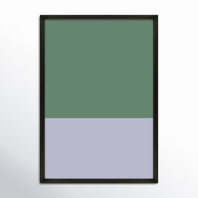 Color Studies 4 Print by Romina Gadler, 30" H x 21" W x 1.25" D, White Framed Canvas