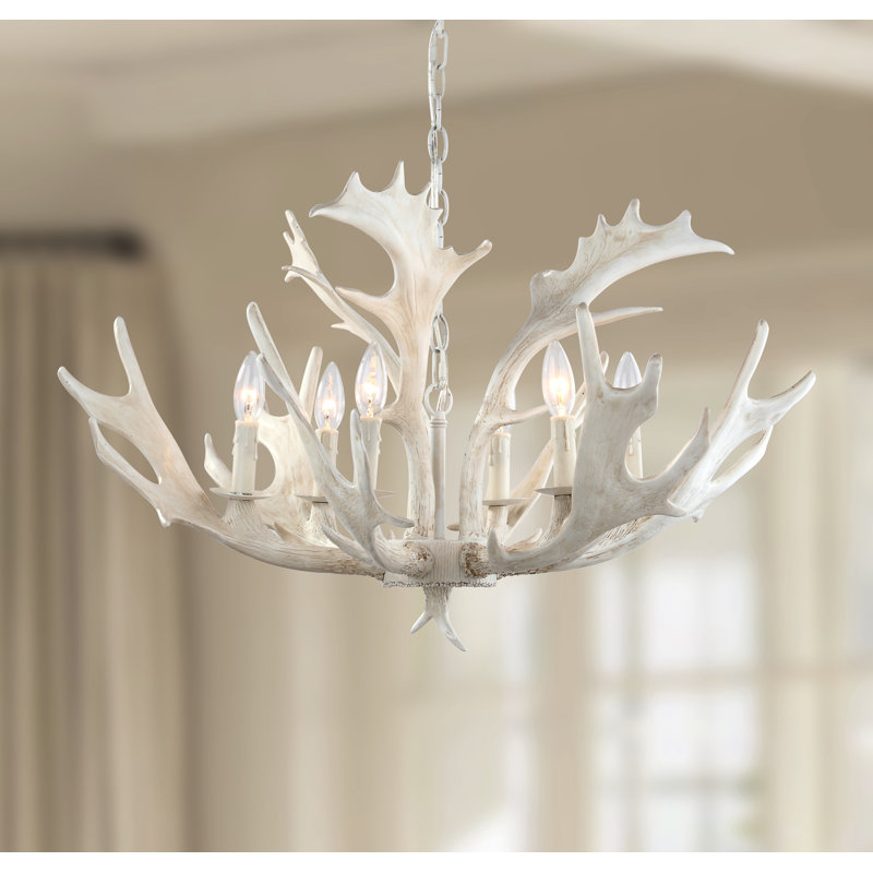Babbie 6 - Light Dimmable Classic / Traditional Chandelier