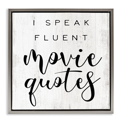 «Fluent Movie Quotes» par Daphne Polselli