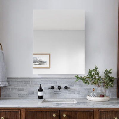 Cumber W H Frameless Medicine Cabinet Mirror Fixed
