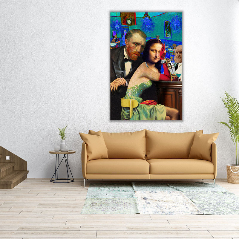 Monday - Canvas Print Wall Art, 60" H x 40" W