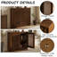 Buffet Mid-Century à cannelures évidées Mid-Century-811119698
