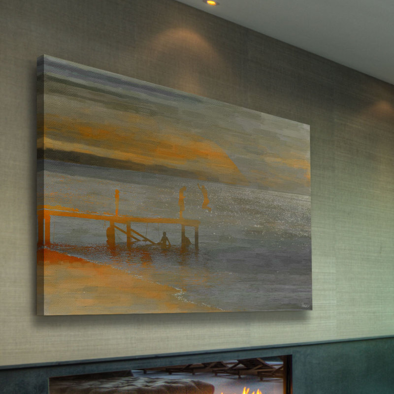 Parvez Taj - Wrapped Canvas Painting, 101cm H x 152cm W