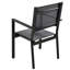 Ensemble de table et chaises d'extérieur en acier de haute qualité - Design moderne pour patio / balcon-1189466589