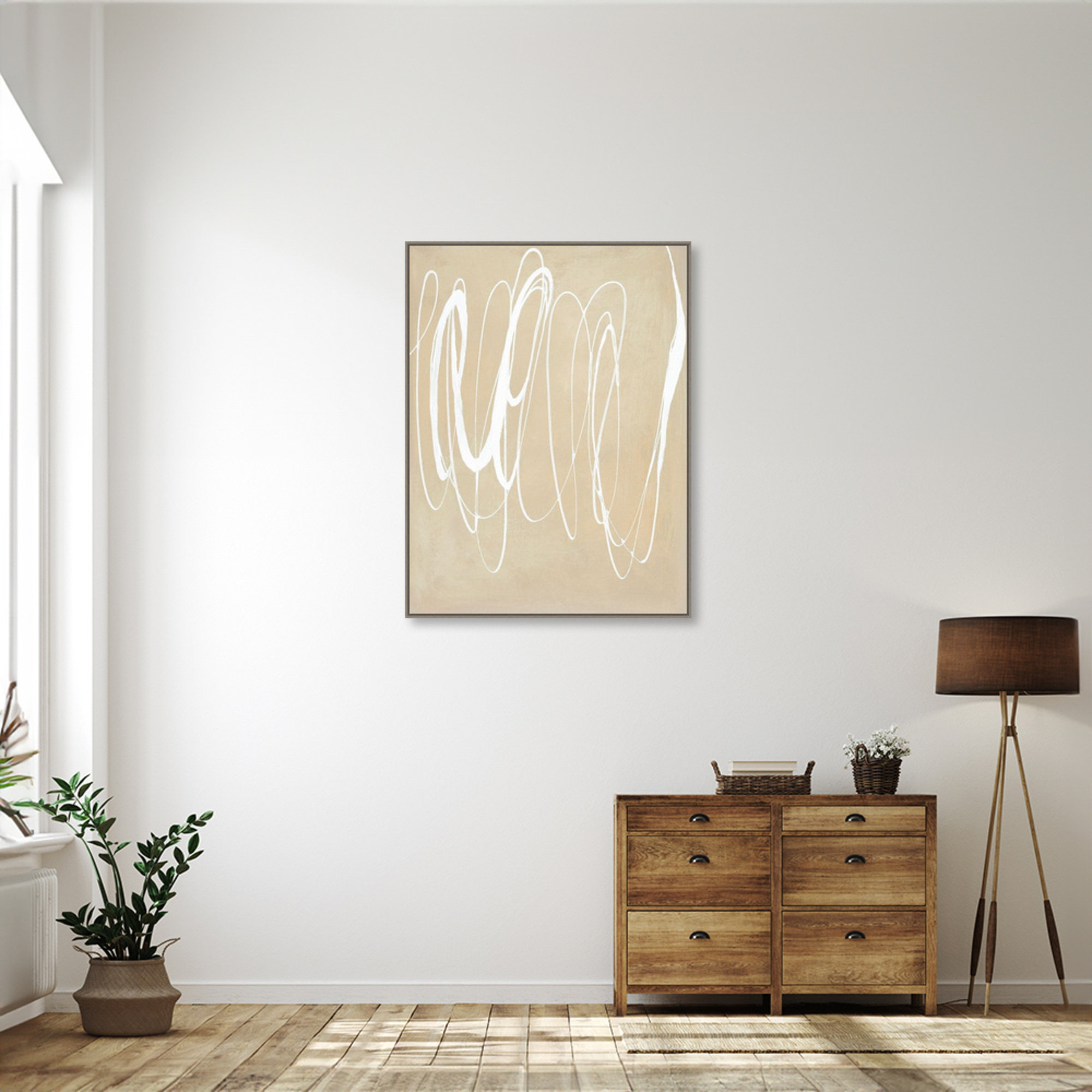 Desert Dunes II by Design Fabrikken, 42" H x 32" W  x 2" D