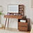 4 Drawers  Makeup Vanity with Lighted Mirror & Charging Station 