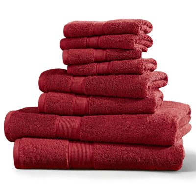 Ensemble de 6 serviettes de bain en coton 6 pièces