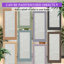 Porte coulissante en verre givré blanc-113481887