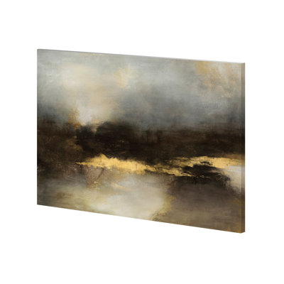 Toile texturée embellie à la main Tempest par Paul Duncan