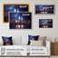 Skyline I - reproduction sur toile-86829700-86829704