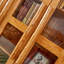 Bibliothèque simple de style nordique