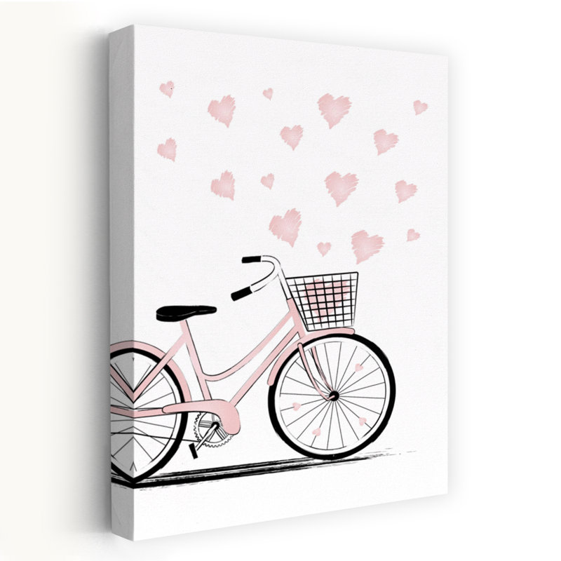 «Sweet Hearts», impression d'art mural minimaliste moderne, 36" H x 24" W