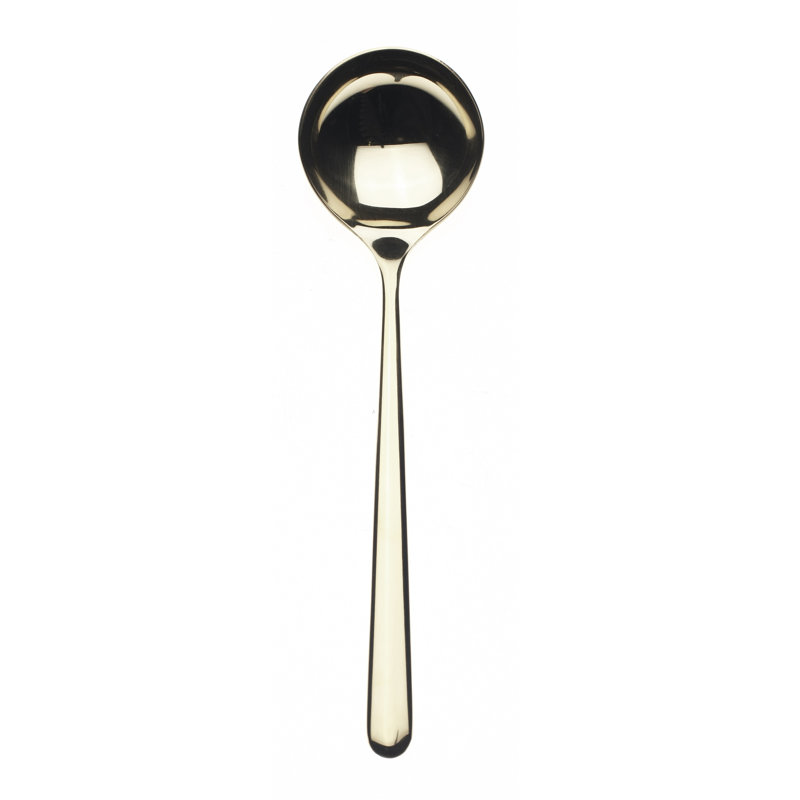 Linea Stainless Steel Ladle, Champagne