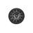 Clocks, 23" Round, Gear Mechanism, Wall Clock, Black, Transitional