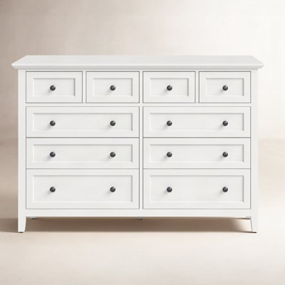 Renee 60" Mahogany Double Dresser