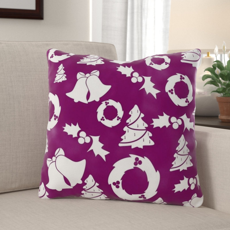 Coussin décoratif Hillard, Intérieur, Mauve