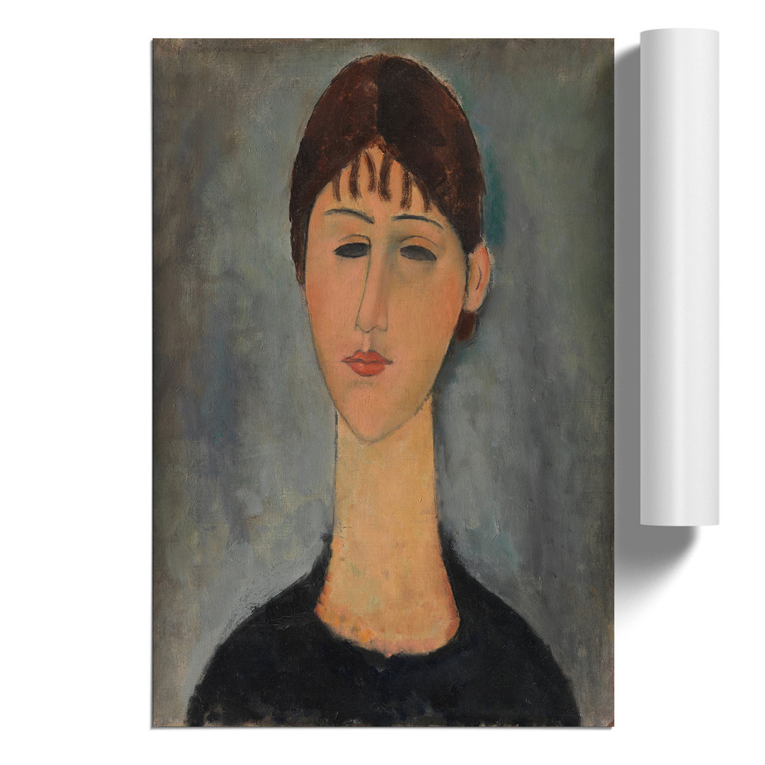 Mme Zborowska by Amedeo Modigliani - Frameless Print