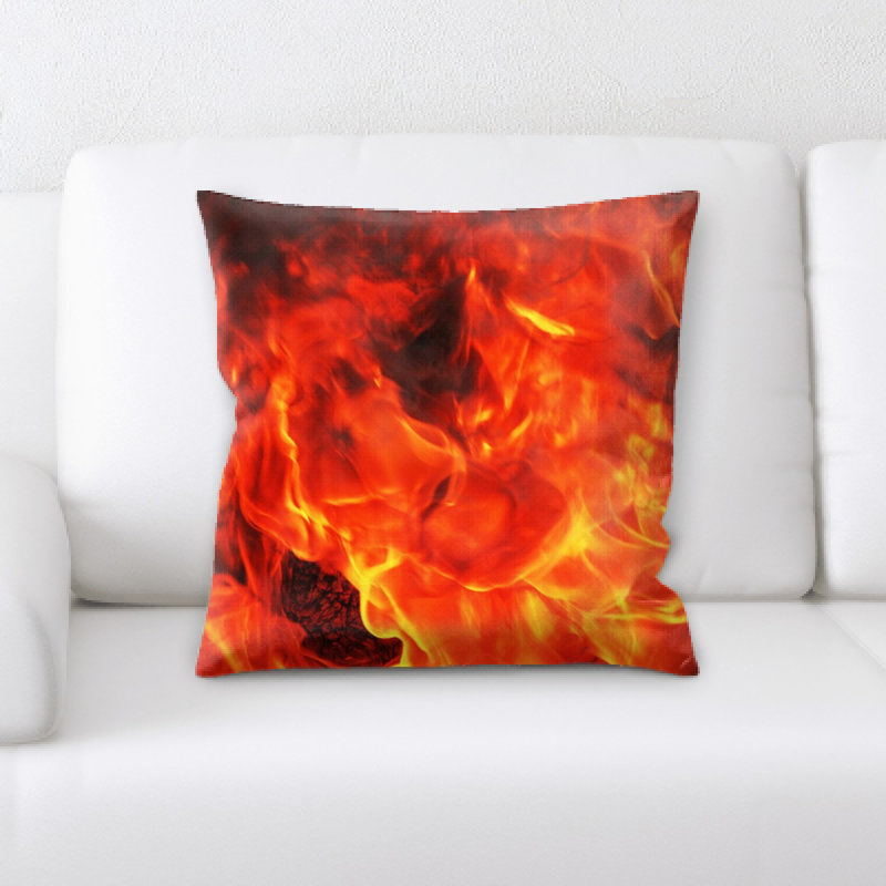 Larsen Microsuede Reversible Throw Pillow