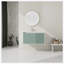 Meuble-lavabo mural 36 po avec lavabo en céramique