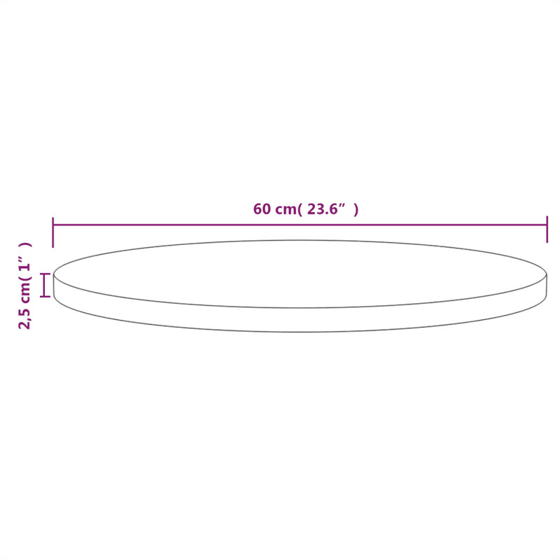 Kean Solid Wood Table Top