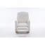 Chaise berçante en tissu avec repose-pieds réglable-1287876489