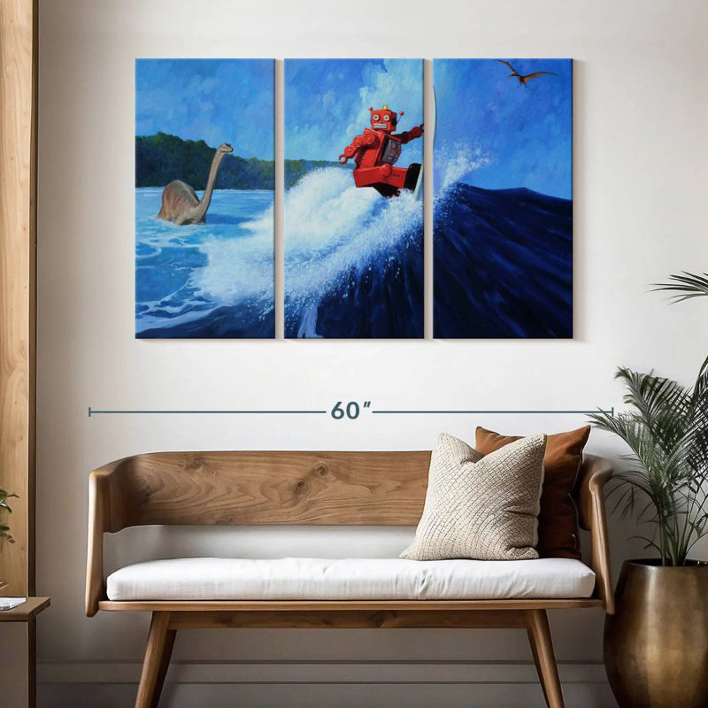 Surfer Joe, 32" H x 50" W