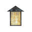 Seneca Lotus Leaf and Dragonfly - Light Outdoor Bulkhead Light