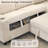 L-Shaped Sectional Sofa Bed With Pull-Out Bed & Storage, 5-Seat Sleeper Couch With USB Charging, Convertible Design For Living Room, Apartment, Corduroy Fabric, Beige-1997853819
