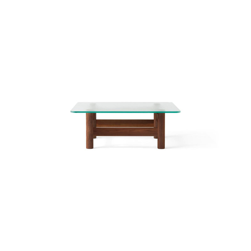 Brasilia Coffee Table, Walnut