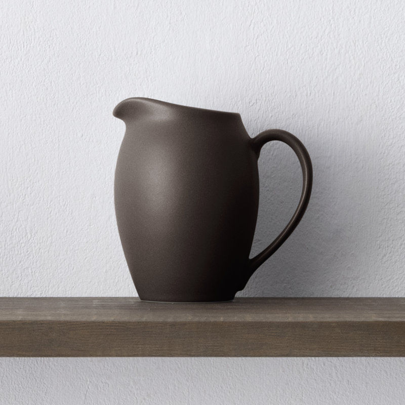 Ensemble sucrier et crémier Noritake Colorwave, Chocolat