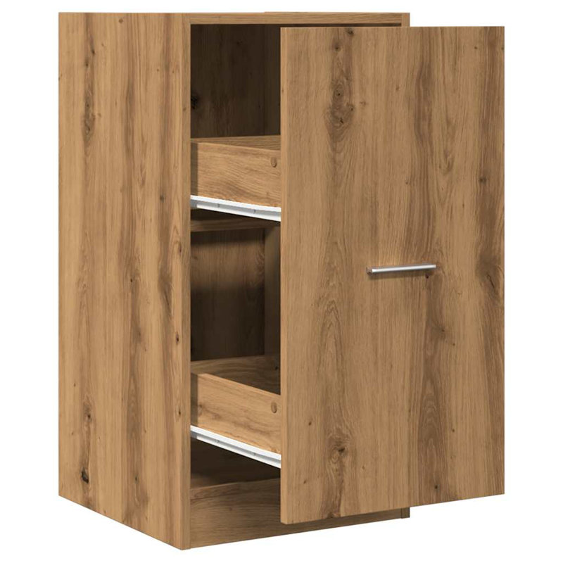 Ruca End Table, Artisan oak