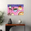 Art mural confortable et contemporain, cerise colorée et contemporaine-129007936