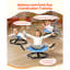 Kids Personalized Plastic and Steel Chair and Ottoman-868009428-868009429